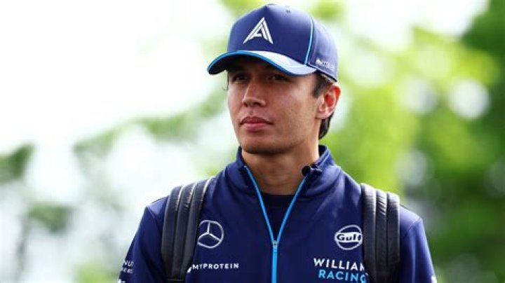 Alex Albon's pet Otter