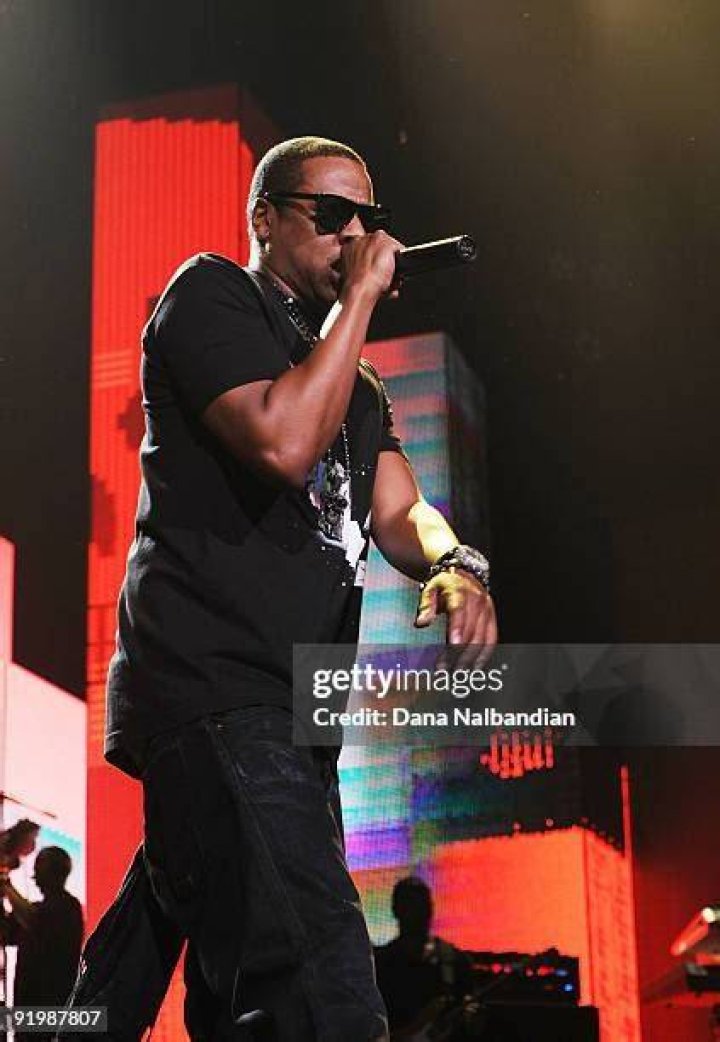 Jay Z Performs At The Staples Center