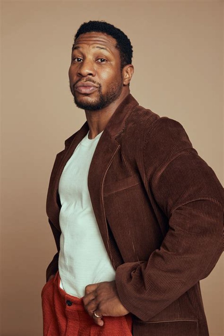 Jonathan Majors' pet Captain and Hero
